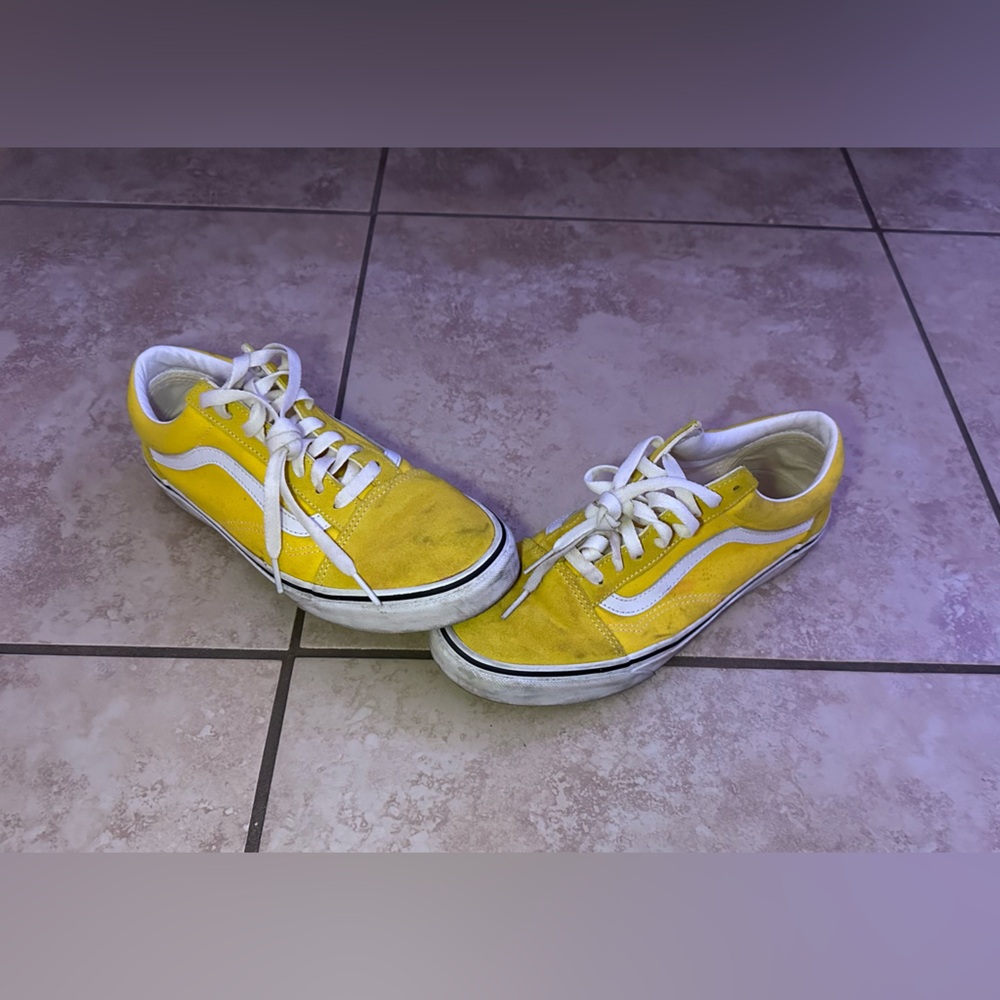 Yellow Old Skool Shoe